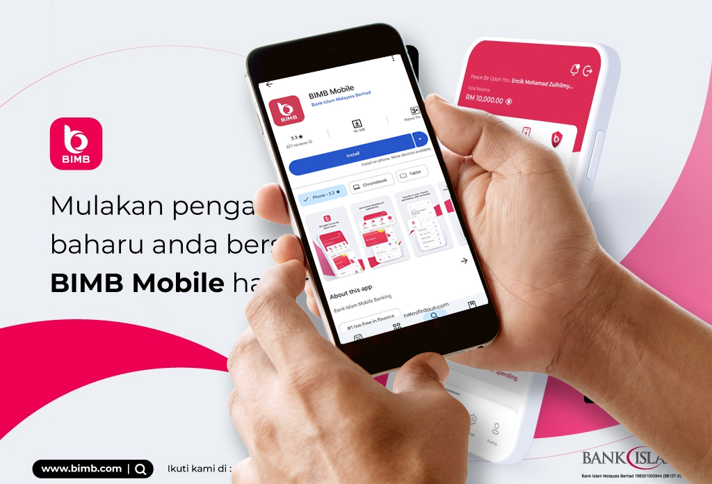 BIMB Mobile & BIMB Web: Platform Perbankan Digital Baharu Bank Islam